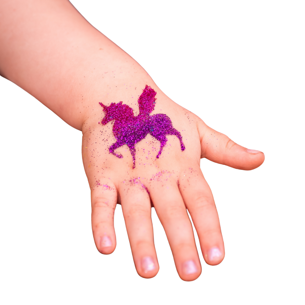 Glittertattoo